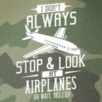 I DonT Always Stop And Look At Airplanes Legacy Tie Dye Trucker Hat