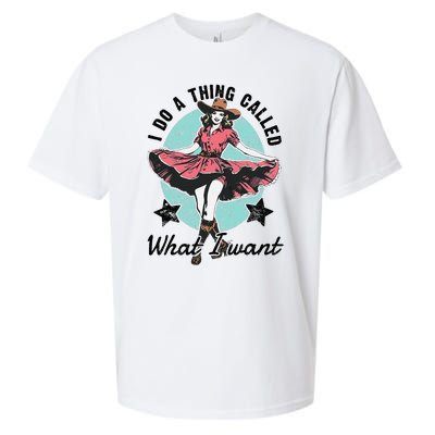 I Do A Thing Called What I Want Sueded Cloud Jersey T-Shirt