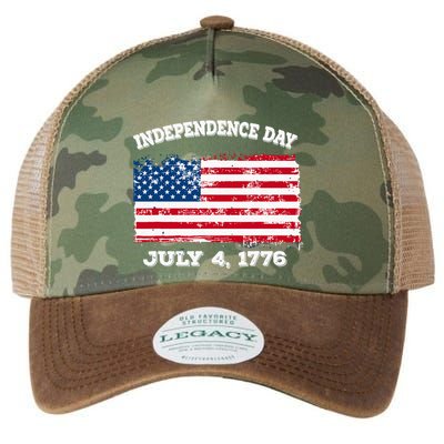 Independence Day American Flag Patriotic 1776 We The People Legacy Tie Dye Trucker Hat
