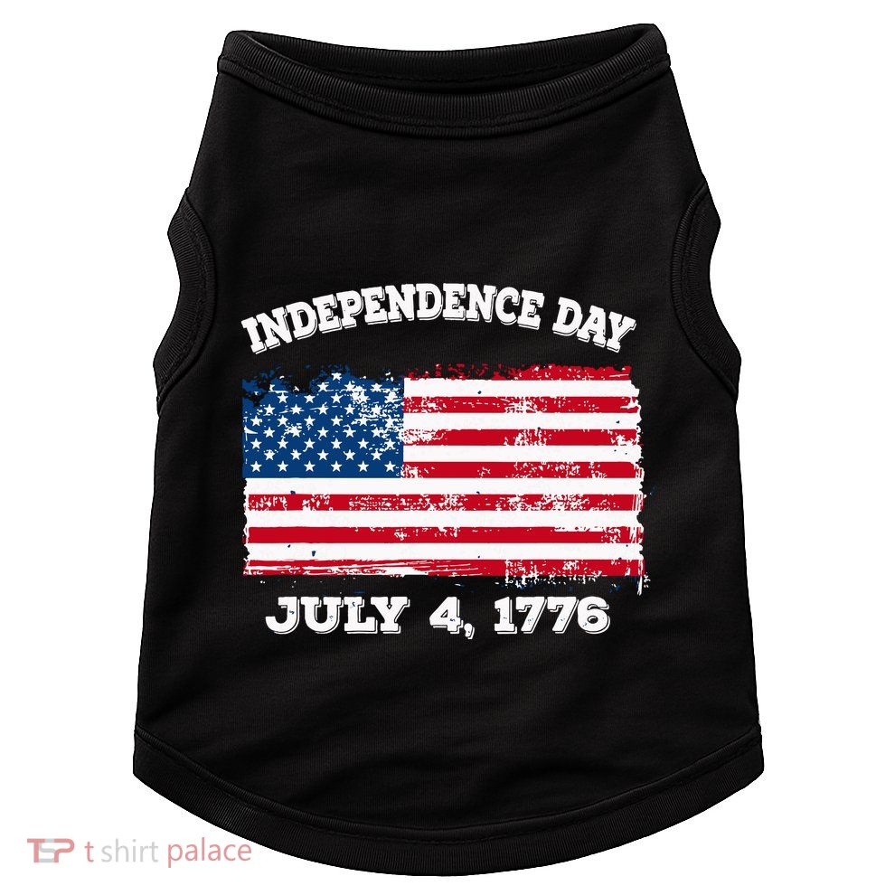 Independence Day American Flag Patriotic 1776 We The People Doggie Tank