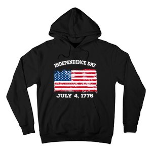 Independence Day American Flag Patriotic 1776 We The People Hoodie