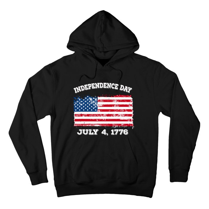 Independence Day American Flag Patriotic 1776 We The People Hoodie