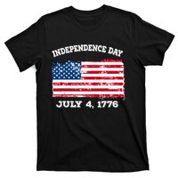 Independence Day American Flag Patriotic 1776 We The People T-Shirt