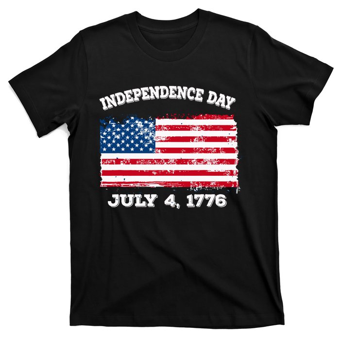 Independence Day American Flag Patriotic 1776 We The People T-Shirt