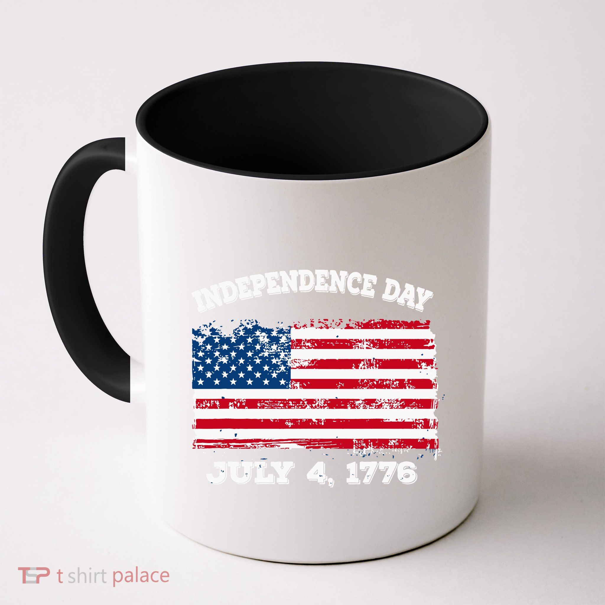 Independence Day American Flag Patriotic 1776 We The People Mug
