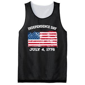 Independence Day American Flag Patriotic 1776 We The People Mesh Reversible Basketball Jersey Tank