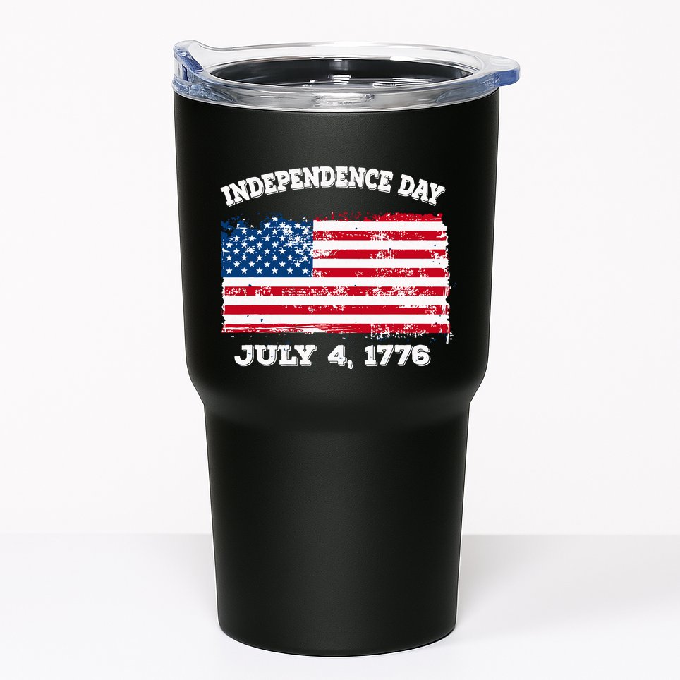 Independence Day American Flag Patriotic 1776 We The People Tumbler