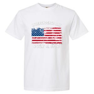 Independence Day American Flag Patriotic 1776 We The People Garment-Dyed Heavyweight T-Shirt