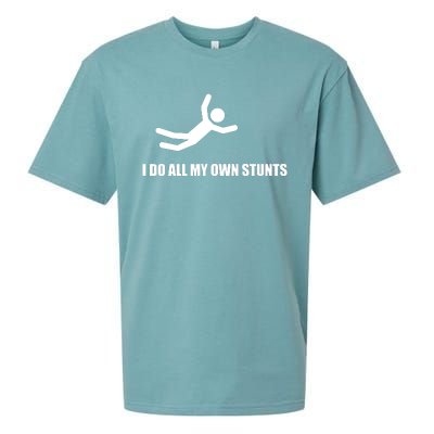 I Do All My Own Stunts Sueded Cloud Jersey T-Shirt