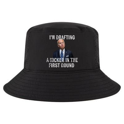 Im Drafting A Kicker In The 1st Round Joe Biden Funny Cool Comfort Performance Bucket Hat