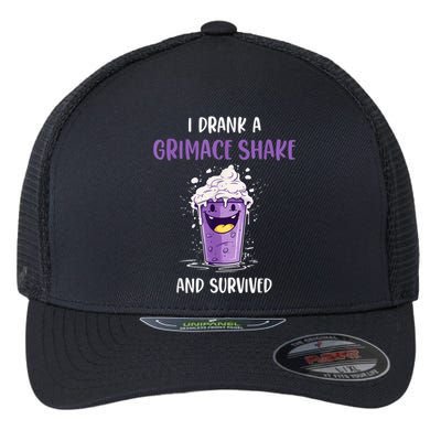 I Drank Agrimace Shake And Survived Flexfit Unipanel Trucker Cap