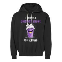 I drank a grimace shake and survived Garment-Dyed Fleece Hoodie