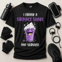 I drank a grimace shake and survived Performance Shirt
