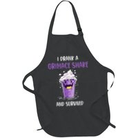 I drank a grimace shake and survived Apron