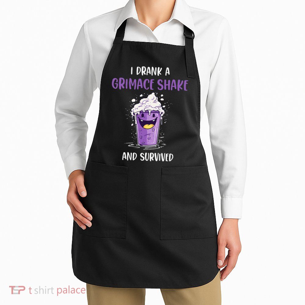 I drank a grimace shake and survived Apron