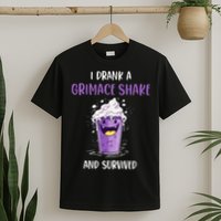 I drank a grimace shake and survived T-Shirt
