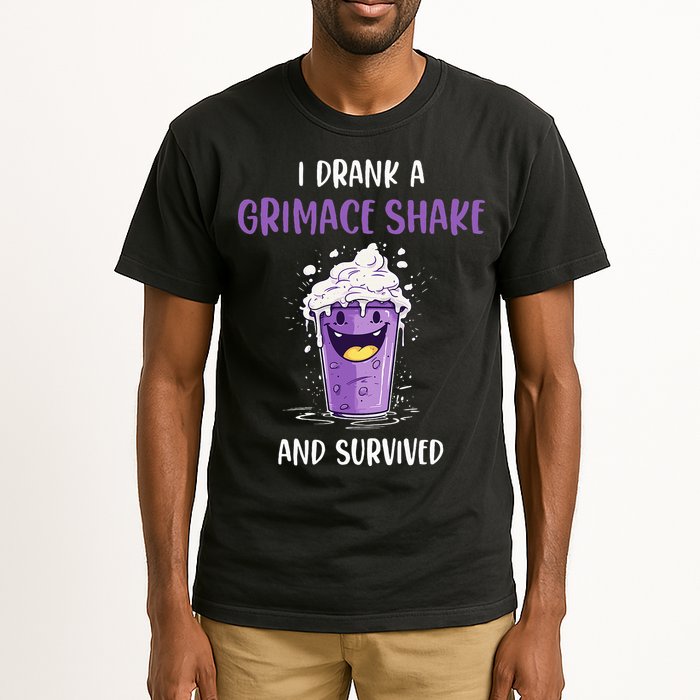 I drank a grimace shake and survived Tall T-Shirt