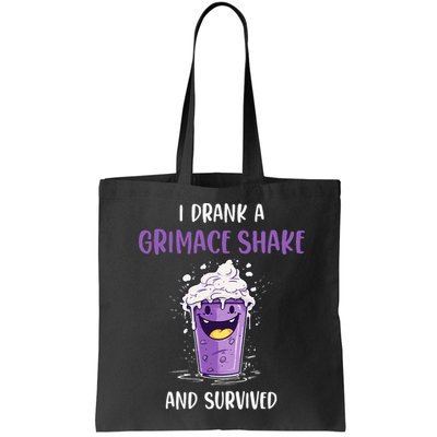 I drank a grimace shake and survived Bag