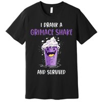I drank a grimace shake and survived Premium T-Shirt