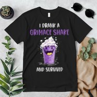 I drank a grimace shake and survived Premium T-Shirt