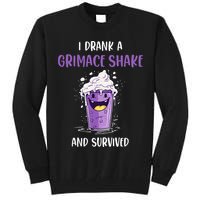 I drank a grimace shake and survived Tall Sweatshirt