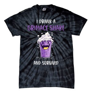 I drank a grimace shake and survived Tie-Dye T-Shirt