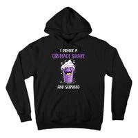 I drank a grimace shake and survived Tall Hoodie