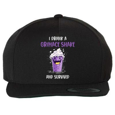 I drank a grimace shake and survived Wool Snapback Cap