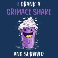 I drank a grimace shake and survived Infant Baby Jersey Bodysuit
