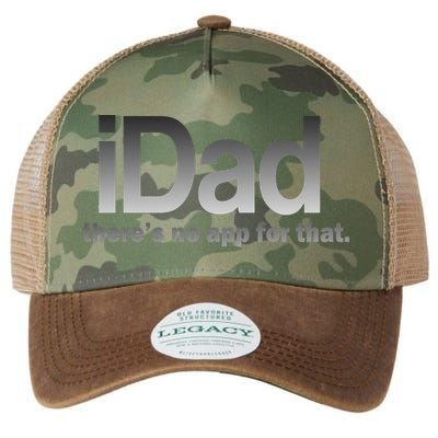 IDad There's No App For That Funny Legacy Tie Dye Trucker Hat