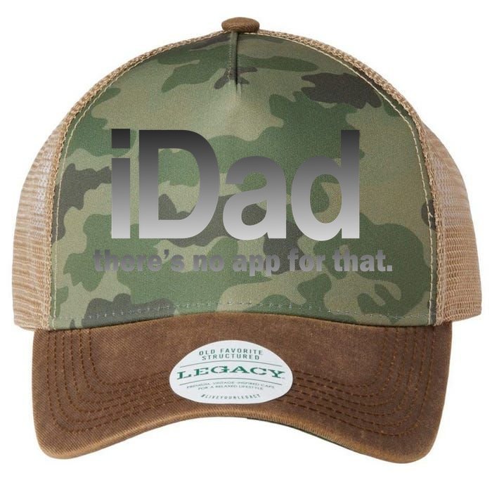 IDad There's No App For That Funny Legacy Tie Dye Trucker Hat