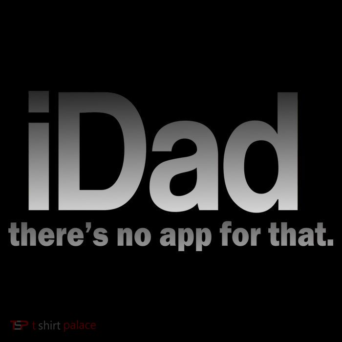 IDad There's No App For That Funny Impact Tech Backpack