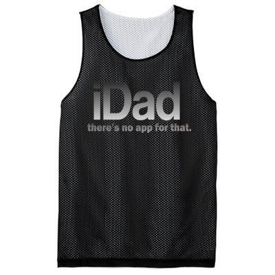 IDad There's No App For That Funny Mesh Reversible Basketball Jersey Tank