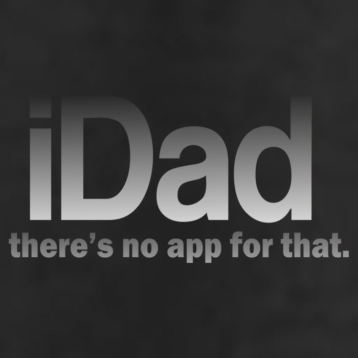 IDad There's No App For That Funny Golf Towel