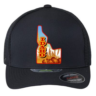 Idaho Potatoes State Outline Flexfit Unipanel Trucker Cap