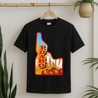 Idaho Potatoes State Outline T-Shirt