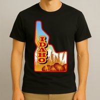 Idaho Potatoes State Outline T-Shirt