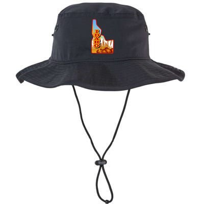 Idaho Potatoes State Outline Bucket Hat
