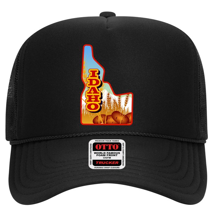 Idaho Potatoes State Outline Trucker Hat