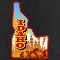 Idaho Potatoes State Outline Trucker Hat