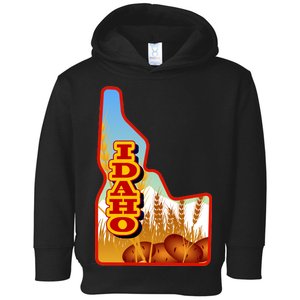 Idaho Potatoes State Outline Toddler Hoodie