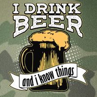 I Drink Beer And I Know Things Funny Drinking Legacy Tie Dye Trucker Hat