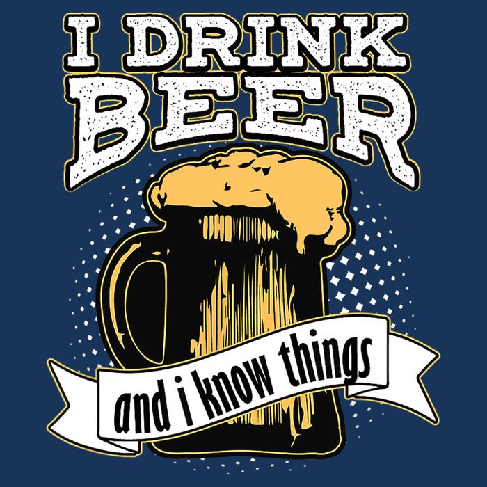 I Drink Beer And I Know Things Funny Drinking Infant Baby Jersey Bodysuit