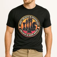 I Don't Believe In Psychology I Believe In Good Moves Chess Fan Cooling Performance Crew T-Shirt
