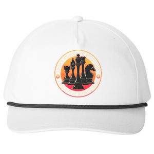 I Don't Believe In Psychology I Believe In Good Moves Chess Fan Snapback Five-Panel Rope Hat