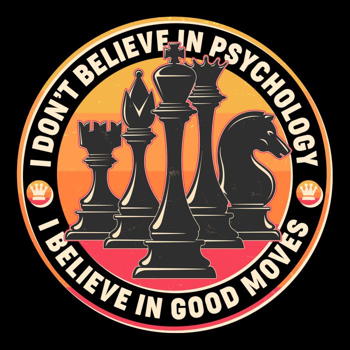 I Don't Believe In Psychology I Believe In Good Moves Chess Fan Cropped Pullover Crew