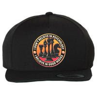 I Don't Believe In Psychology I Believe In Good Moves Chess Fan Wool Snapback Cap