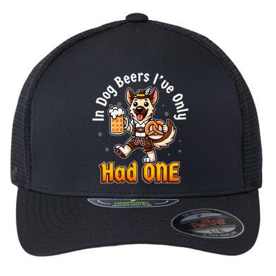 In Dog Beers IVe Only Had One Oktoberfest Drinking Flexfit Unipanel Trucker Cap