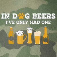 In Dog Beers I've Only Had One Funny ETOH Legacy Tie Dye Trucker Hat
