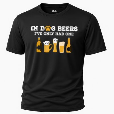 In Dog Beers I've Only Had One Funny ETOH Performance Shirt